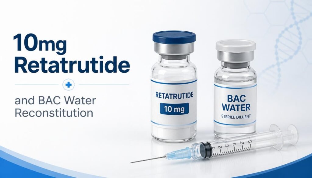 How Much BAC Water for 10mg Retatrutide? A Safe Guide to Reconstitution