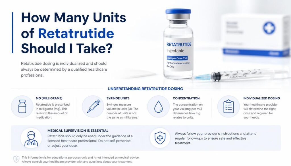 How Many Units of Retatrutide Should I Take? A Safe Guide