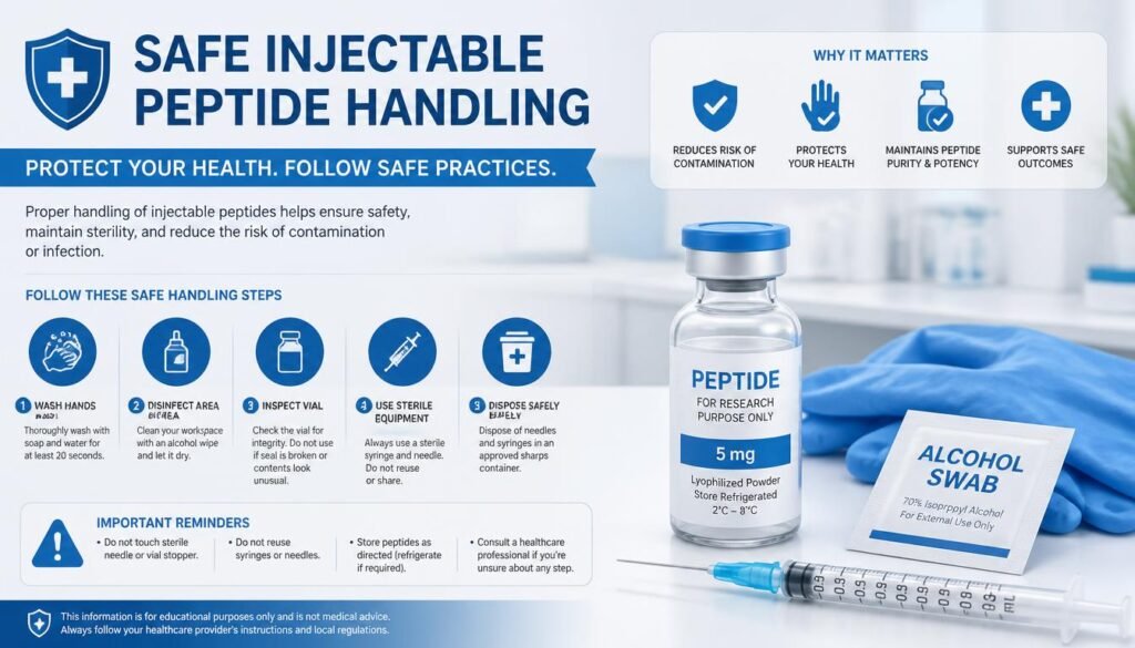 BPC-157 injection safety and sterile handling guide