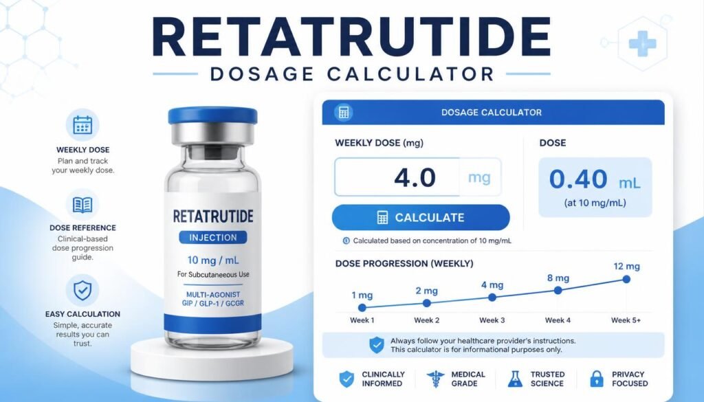 Retatrutide Dosage Calculator