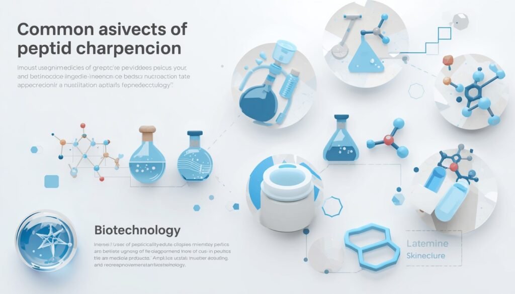 Common uses of peptides in medicine, research, skincare and biotechnology